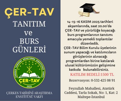 ÇER-TAV BURS VE TANITIM GECELERİ 1222