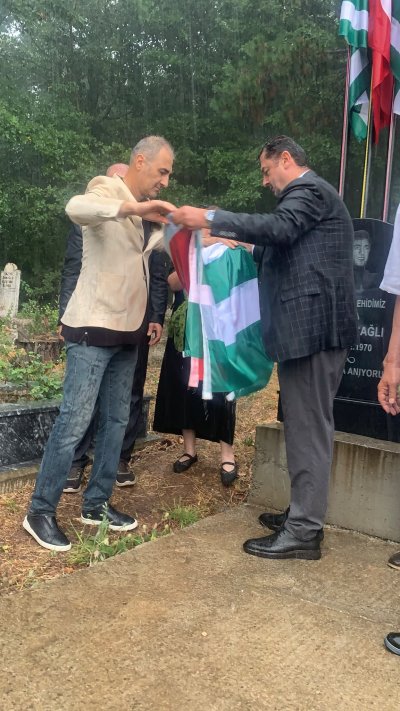 Abhazya Şehidi Sıba Efkan Çağlı Anıldı 1295