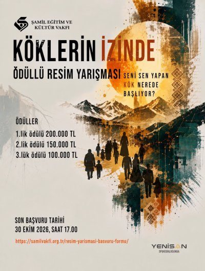 Şamil Eğitim ve Kültür Vakfı'ndan Ödüllü Resim Yarışması 1302