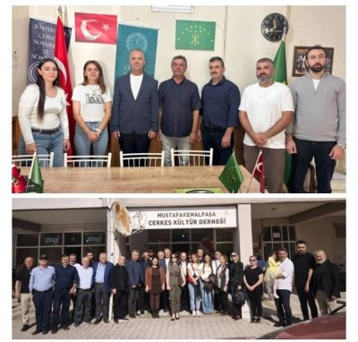 Mustafakemalpaşa Çerkes Derneği Genel Kurulunu yaptı. 1321